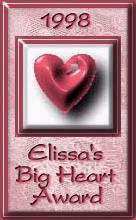 Elissa's Big Heart Award